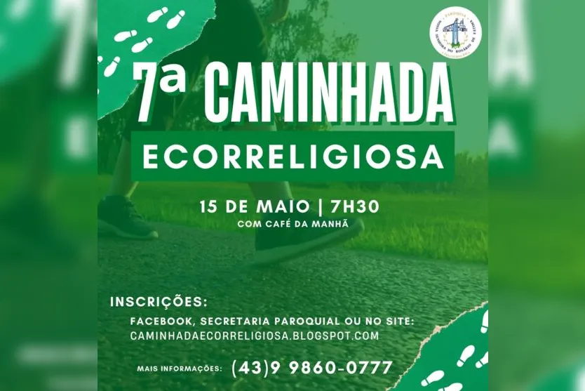 7ª Caminhada Ecorreligiosa será realizada em Apucarana