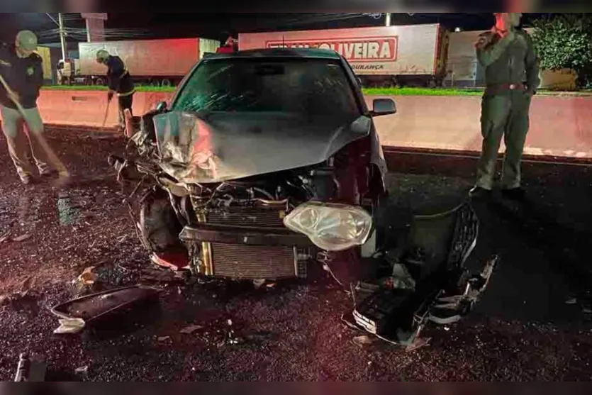 Acidente deixa um morto e seis pessoas feridas em Cambé