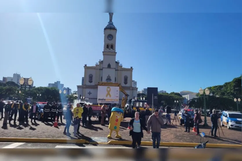 Ações do “Maio Amarelo” começam neste sábado em Apucarana