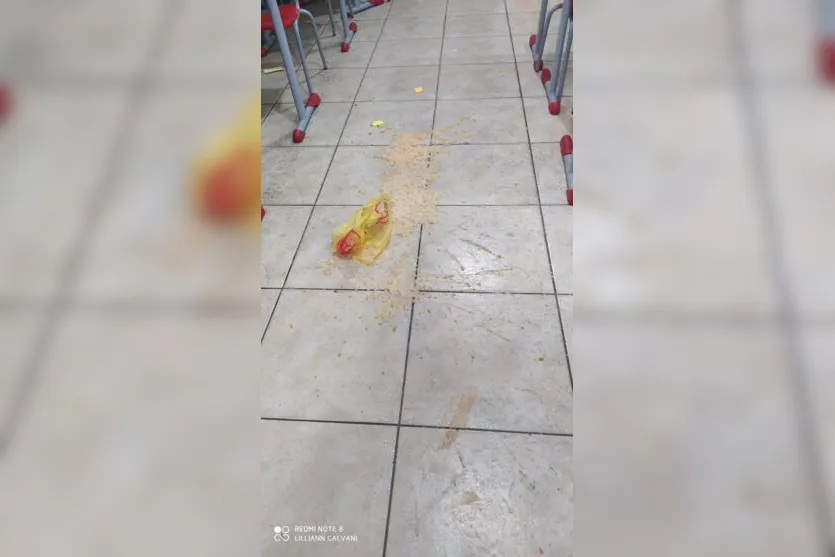 Criminoso invade escola e coloca fogo em uma das salas no PR