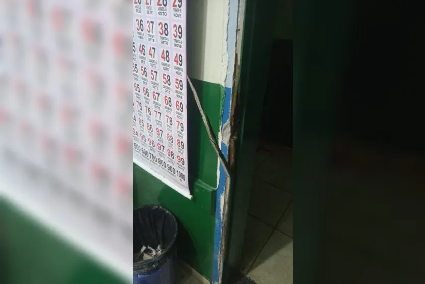 Criminoso invade escola e coloca fogo em uma das salas no PR