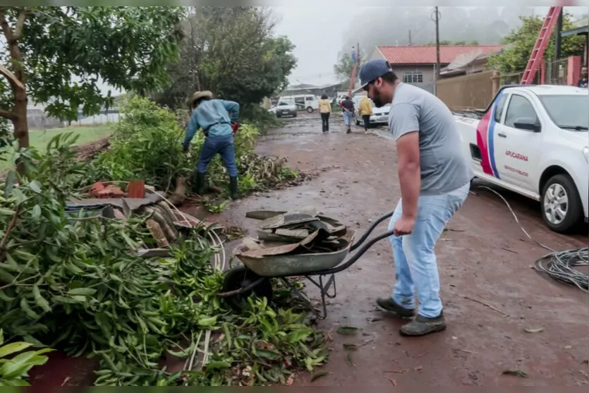 Defesa Civil de Apucarana se mobiliza para atender moradores