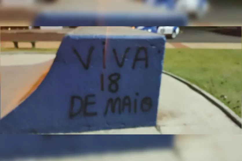 Enfermeira é detida após pichar pista de skate em Apucarana