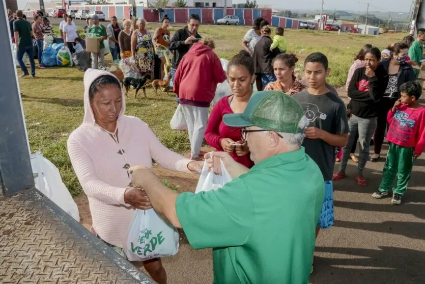 Feira Verde: uma tonelada de recicláveis são arrecadados