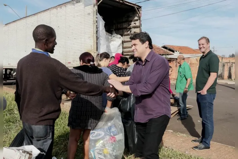 Feira Verde: uma tonelada de recicláveis são arrecadados