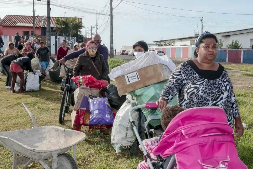 Feira Verde: uma tonelada de recicláveis são arrecadados