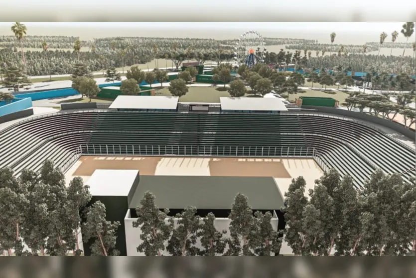 Gil assina ordem de servico do Parque e Exposiçao na sexta