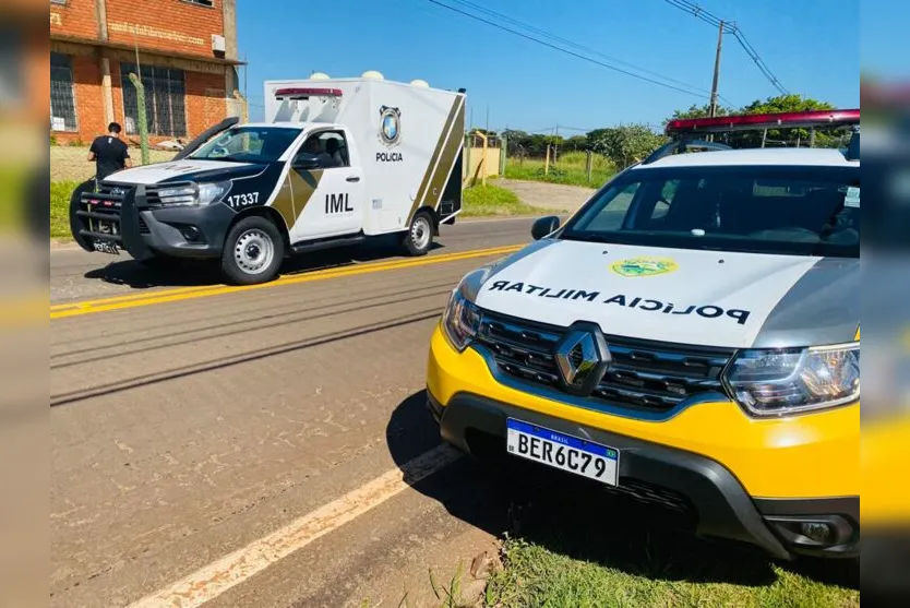 IML recolhe pé que seria de jovem acidentado em Apucarana