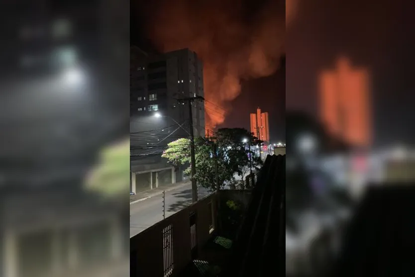 Incêndio em residência é registrado em Arapongas; veja