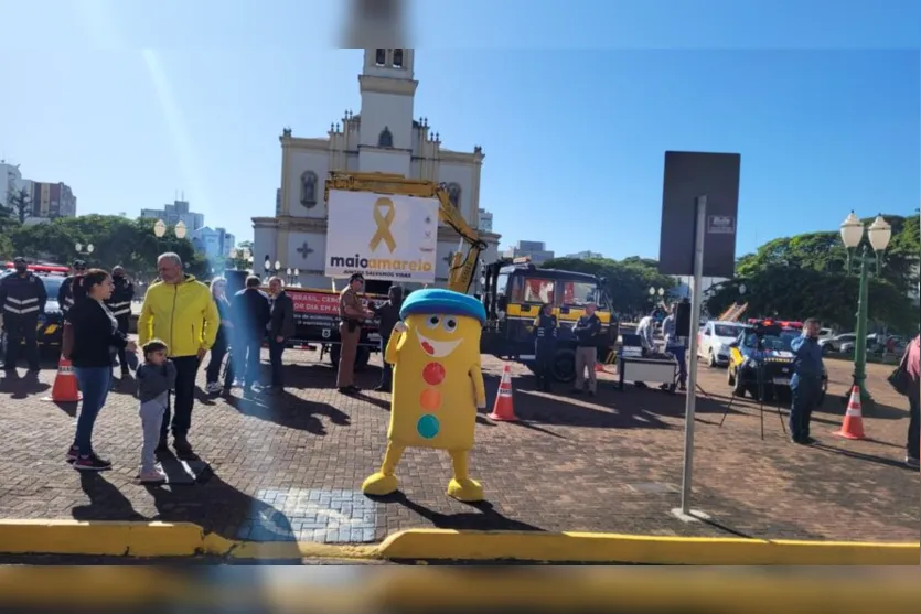  Lançamento do Maio Amarelo acontece nesta manhã na Praça Rui Barbosa 