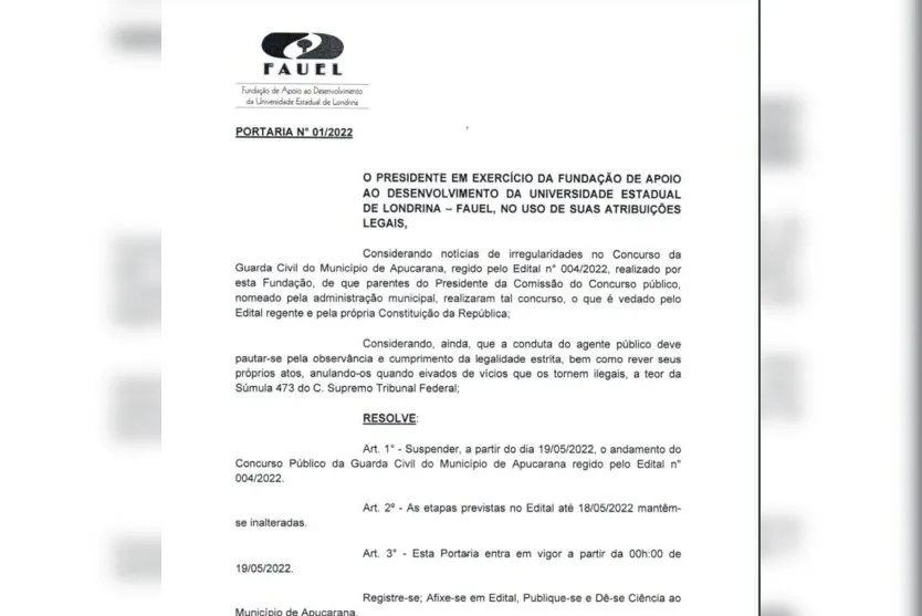 O que muda com a suspensão de etapas do concurso da GCM?