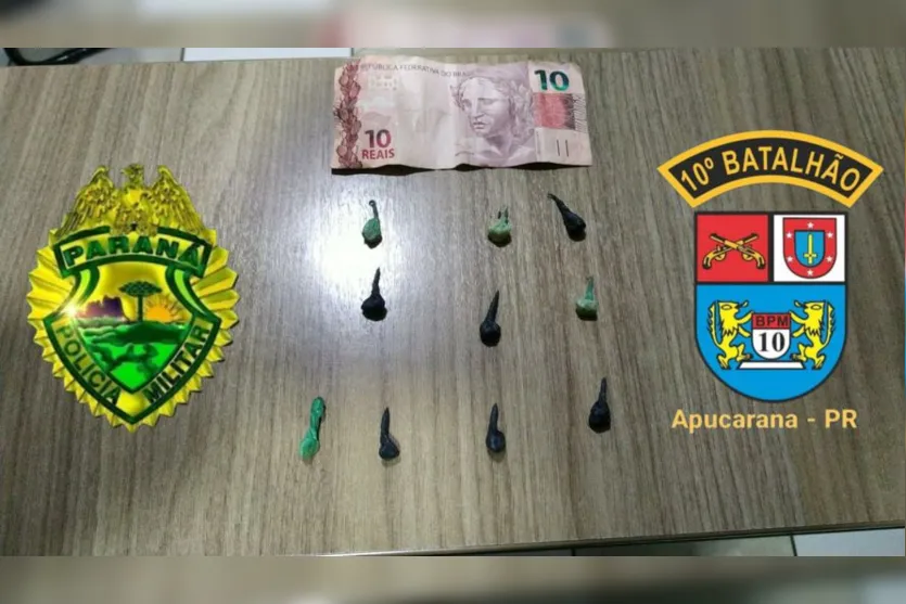 PM apreende drogas escondidas debaixo de casinha de coelho