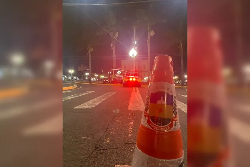 Polícia Militar realiza operação no centro de Apucarana