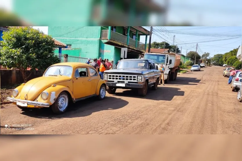  A PM foi pro local e apura as causas do acidente 