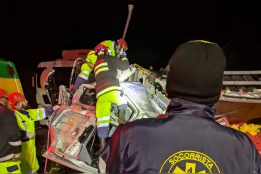  A batida aconteceu por volta das 4h, no quilômetro 91 