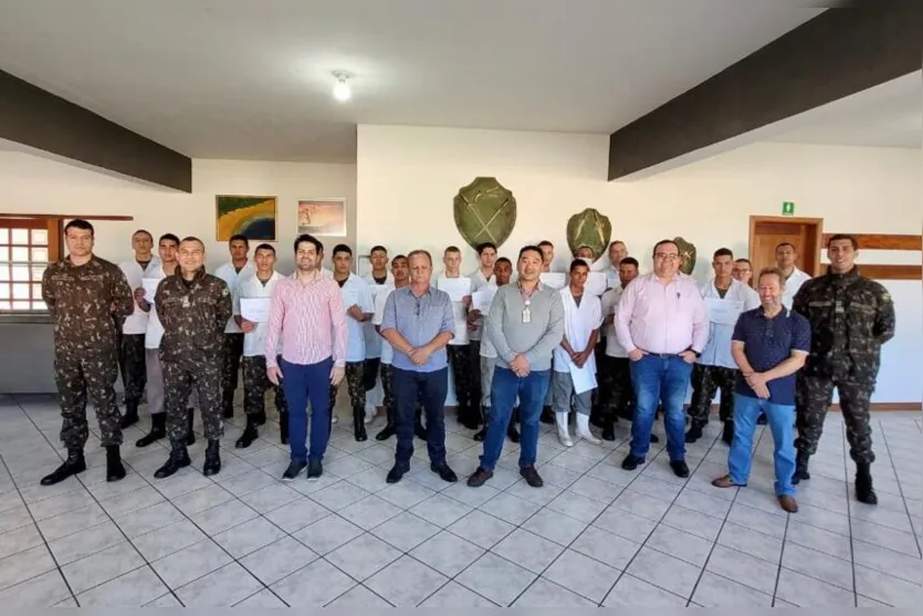  A capacitação foi ministrada pelo Senac nas dependências do próprio Exército, com uma carga horária de 40 horas 