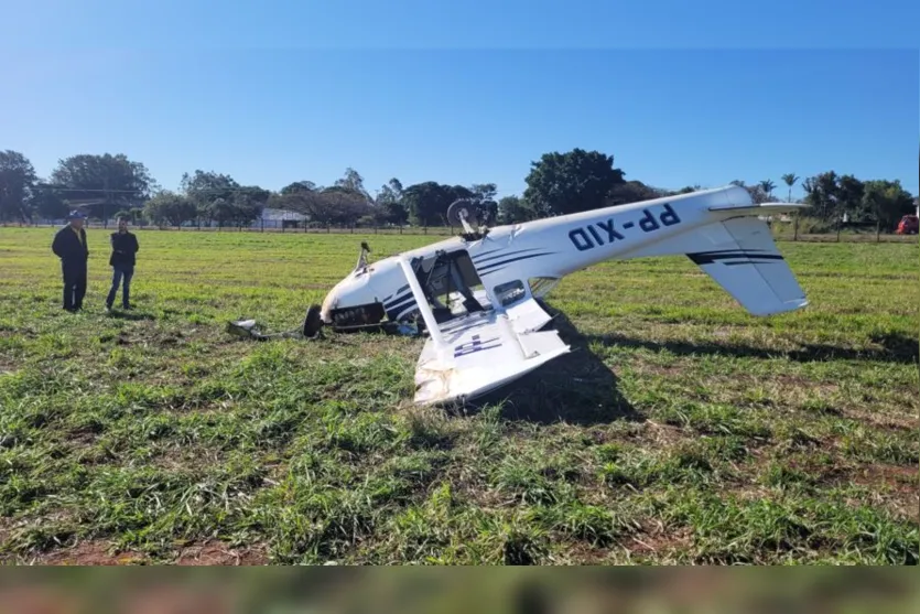 Acidente é o primeiro com morte no aeroporto de Arapongas