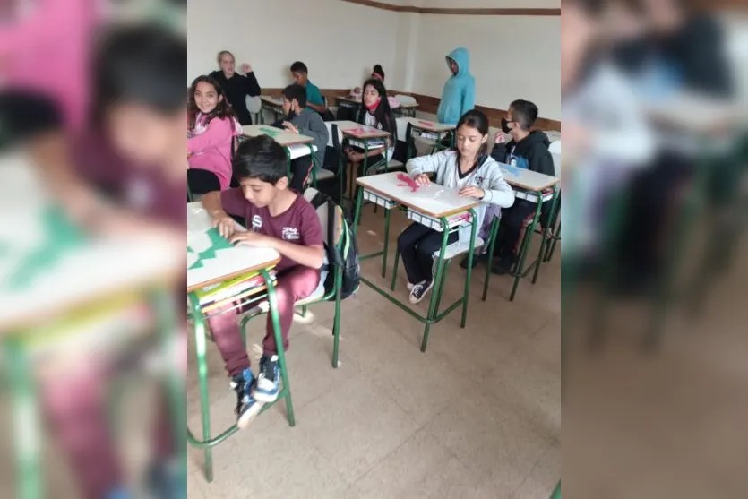 Alunos do 'Três Reis' participam de oficinas e aulas experimentais