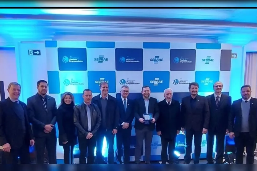 Apucarana conquista o Prêmio Sebrae “Prefeito Empreendedor”