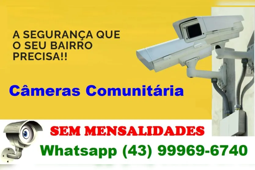 'Bairro Monitorado': projeto em Apucarana ajuda na segurança