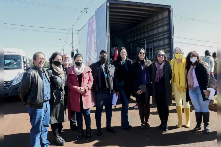 Conselheiros estaduais de segurança alimentar conhecem o Feira Verde