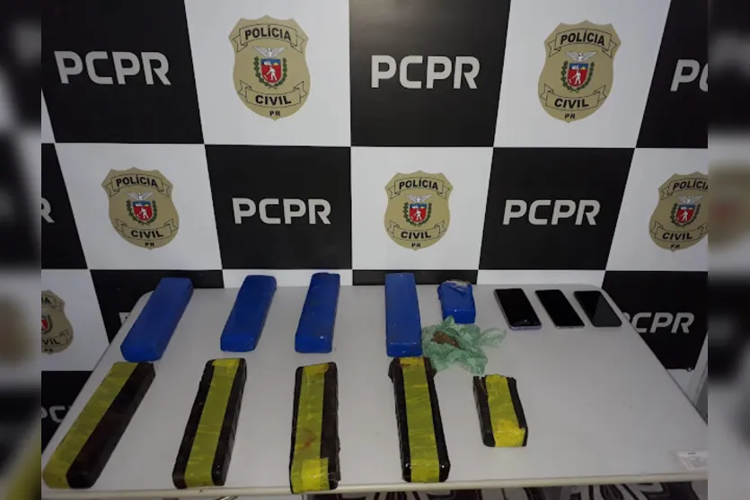  Drogas estavam sendo transportadas por casal de Rolândia 