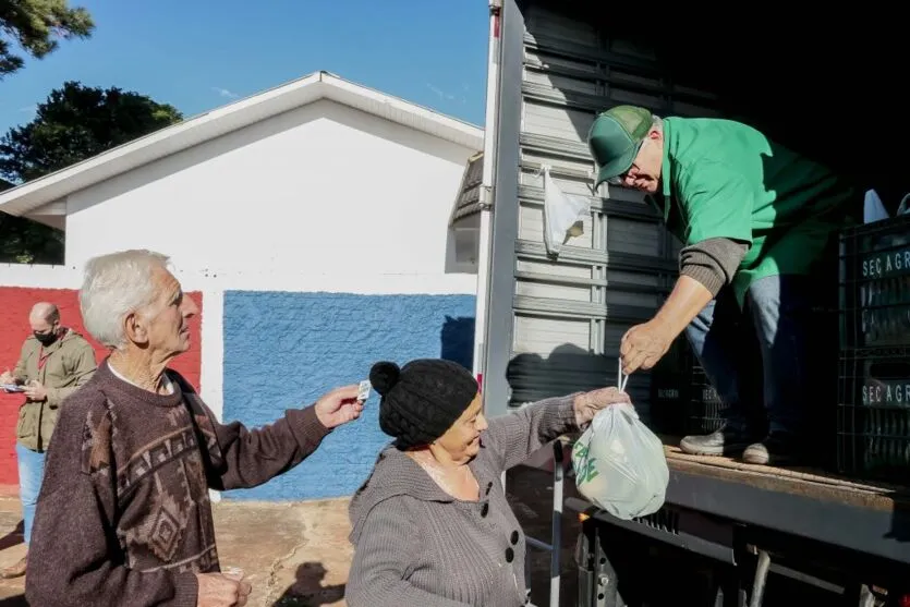 Feira Verde já entregou mais de 3 toneladas de hortifruti em Apucarana