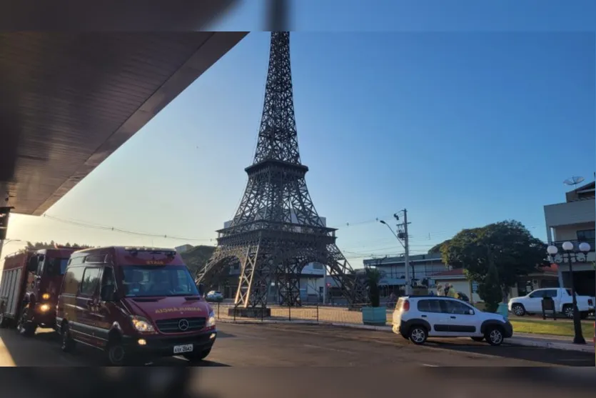  Homem, ainda não identificado subiu na torre 