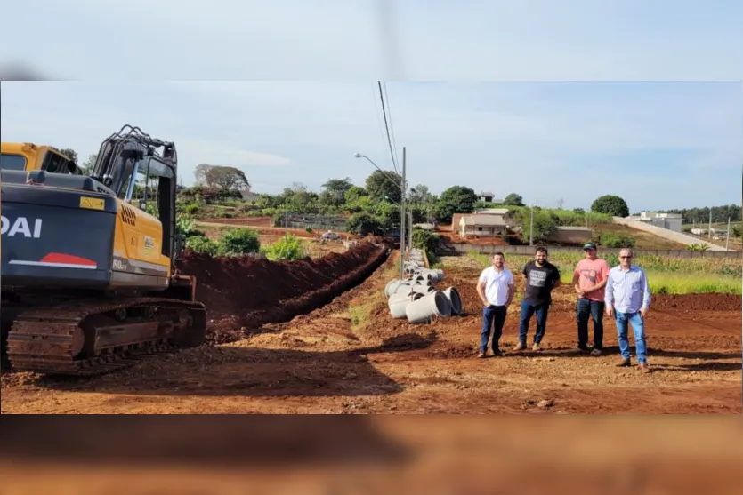 Ivaiporã pavimenta 34 quadras no Bosque da Saúde