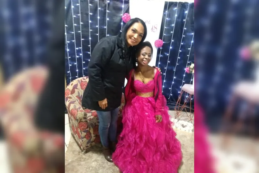 Jovem de Apucarana que sonhava com bolo de níver ganha festa surpresa