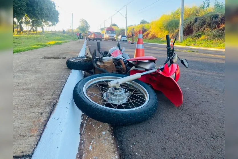Motociclista morre ao bater em caminhonete, no Interlagos