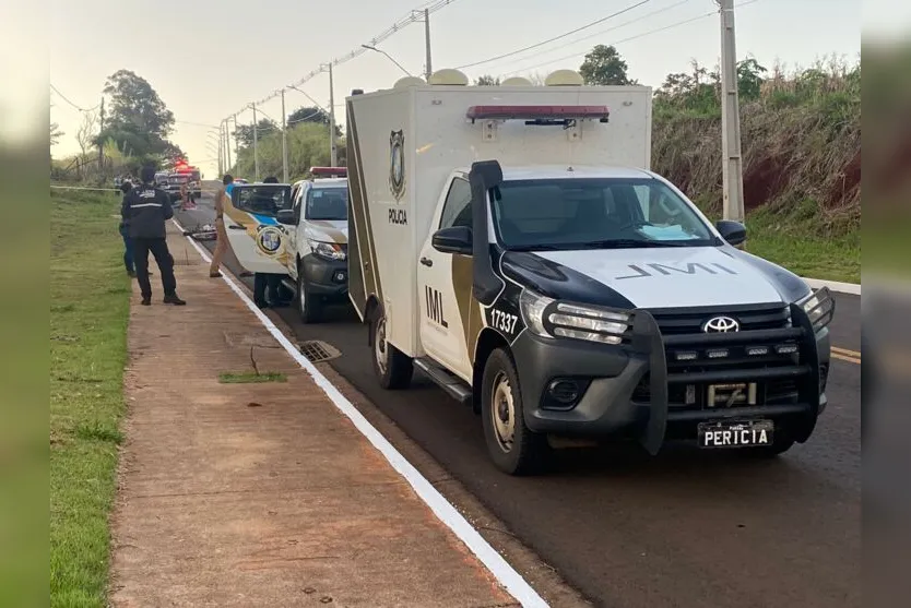 Motociclista morre ao bater em caminhonete, no Interlagos