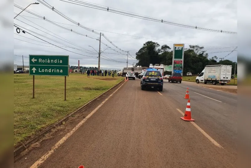 Motociclista morre após ser atingido por carreta na BR-369