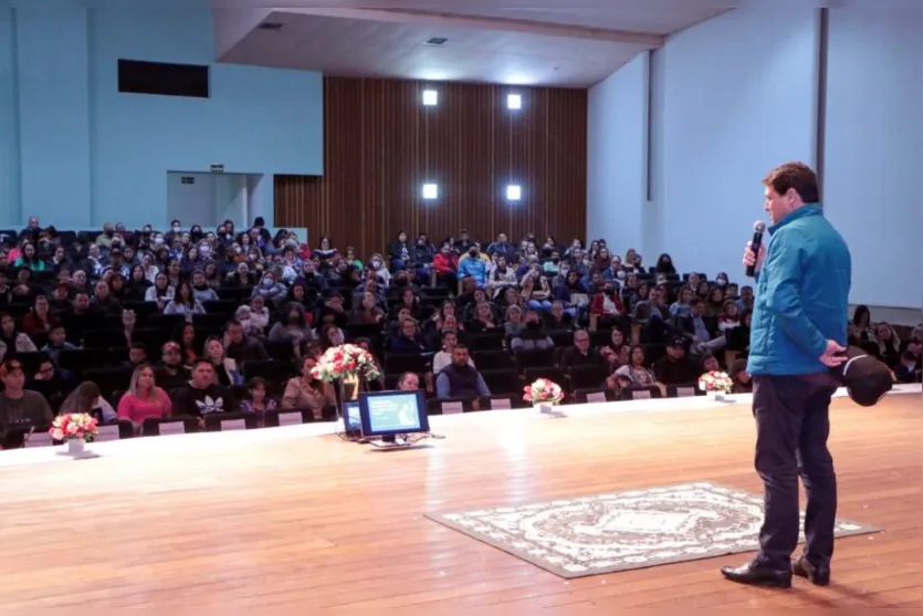  O prefeito Junior da Femac alegrou-se com o engajamento das famílias na primeira edição 