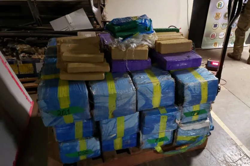  Operação integrada apreende meia tonelada de maconha - 