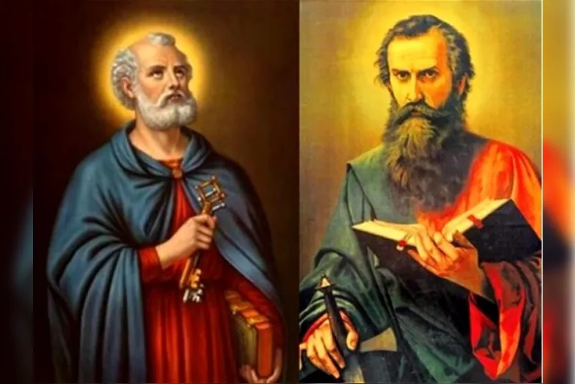  Os apóstolos São Pedro e São Paulo 