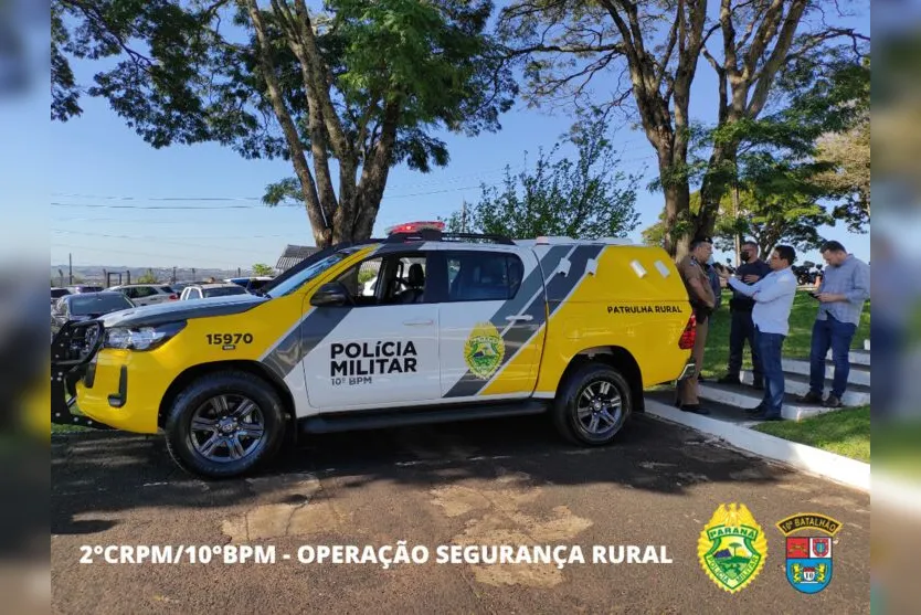  Os veículos foram concedidas pelo Governo do Estado do Paraná 