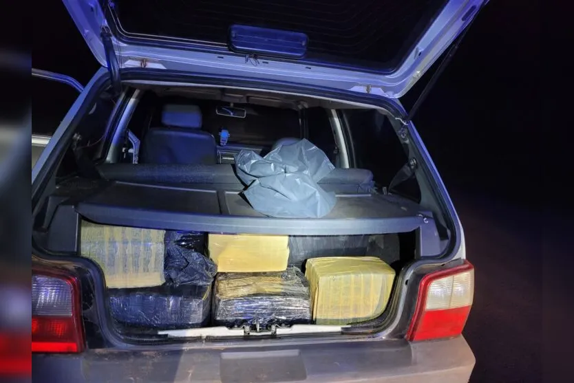 PRF apreende 304 quilos de maconha em Cambé