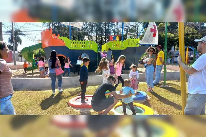 Parque temático de Arapongas faz sucesso entre as crianças