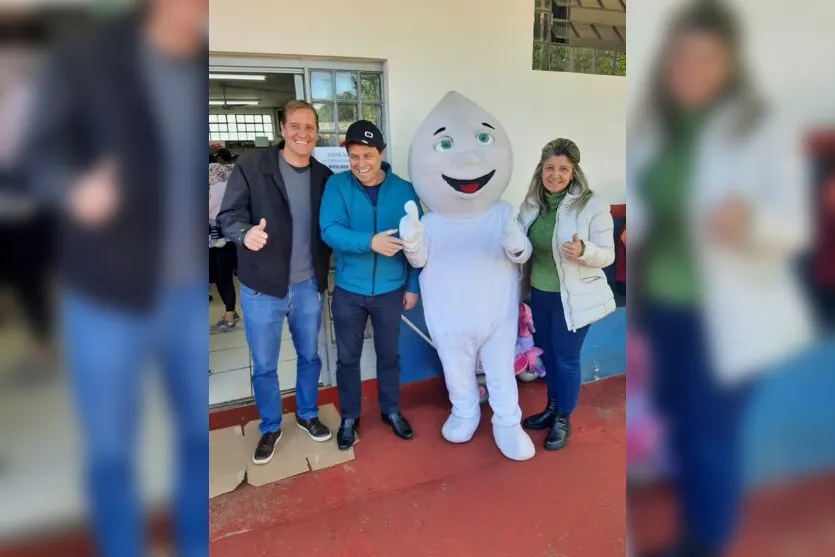  Prefeito, Junior da Femac, e os vereadores Rodrigo Lievore (Recife) e Josuela Pirelli 