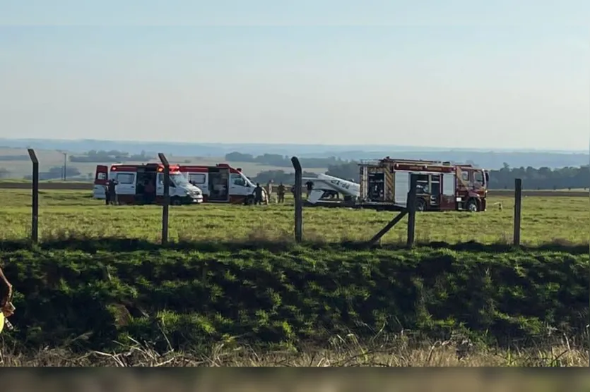 Queda de avião em Arapongas deixa um morto e dois feridos; Vídeo