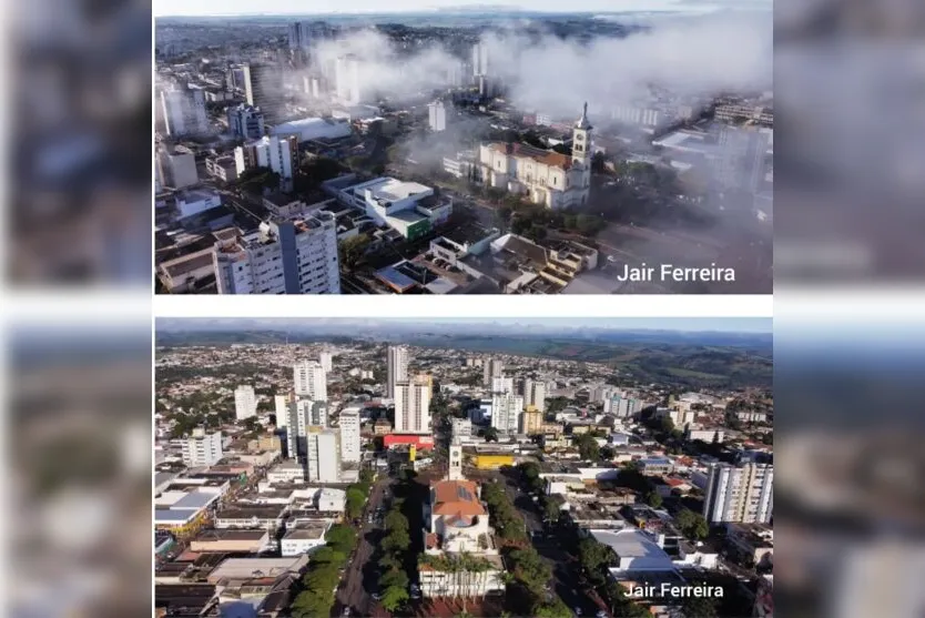 Registros do clima de Apucarana chamam atenção; veja