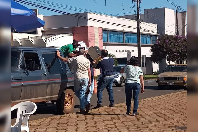  Todo o material recolhido foi revertido para os integrantes da Cooperativa de Recicladores 