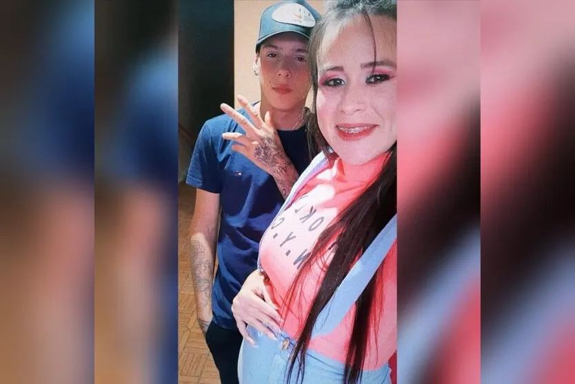  Wellington Vieira de Andrade, de 21 anos e a sua esposa, Jaine Shaiane Fernandes, de 27 anos 
