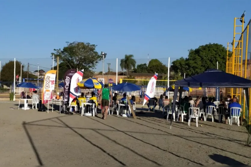  1º Circuito da AABB de Vôlei de Praia, disputado nesse final de semana 