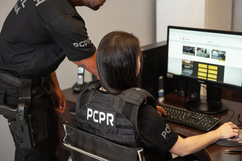  A PCPR solicita a colaboração da sociedade com informações que auxiliem na localização do suspeito 
