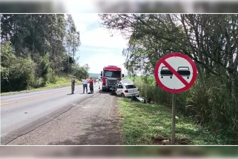  A Polícia Rodoviária Estadual, posto de Londrina, foi acionada para atender a ocorrência 