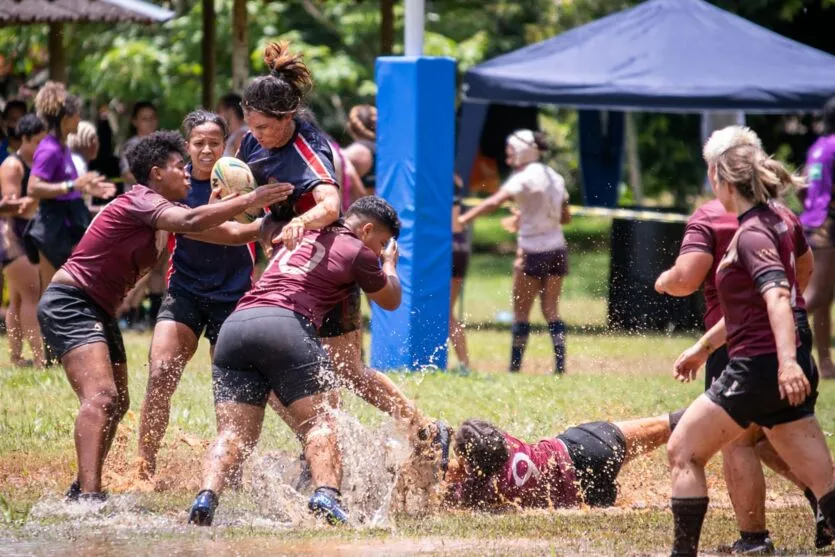  A atleta apucaranense Vivian Silva, de 26 anos, vem se destacando quando o assunto é rugby 