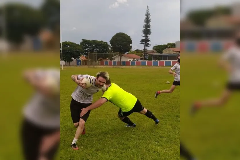  A equipe de Apucarana vem treinando forte para chegar bem na competição. 