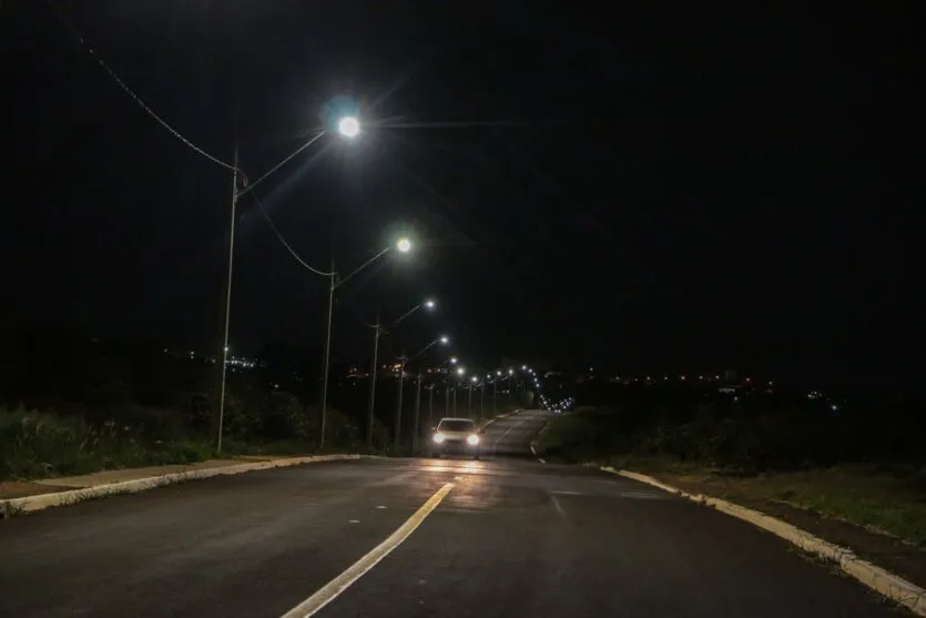 Apucarana leva iluminação a acesso rodoviário e rota turística rural